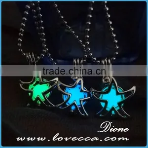Hot Selling Luminous Jewellery Glow Star Necklace Pendant thumbnail-1