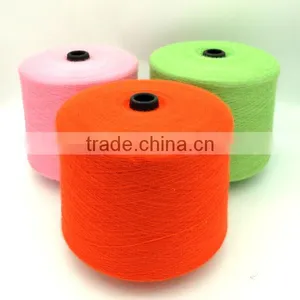 Viscose Nylon Core Spun Yarn 28s/2 for Knitting Anti Pilling Rabit Hair thumbnail-1