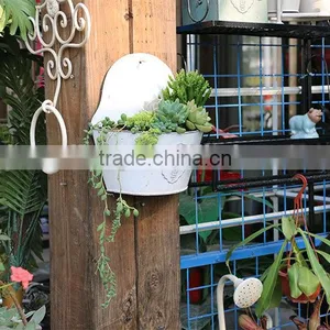Colorful Home Decoration Flower Pot Metal Garden Planter thumbnail-2