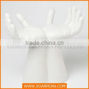 Fiberglass Mannequin Hand Abstract Art Sculpture thumbnail-5