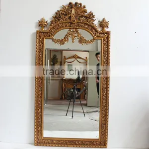 Vertical Dressing Room Baroque Style Frame Mirrors thumbnail-2