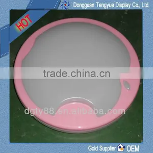 Pink Vacuum Forming of Ceiling Lamp Shades thumbnail-1