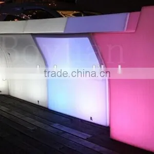 Elegant Fashionable RGB 16 Colors Changing Led Straight Bar Counter, Bar Furniture With Led Light thumbnail-6