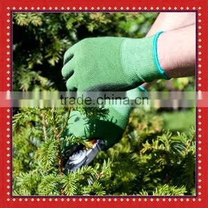 Polyurethane Coated Bamboo Fiber Work and Garden Gloves thumbnail-4