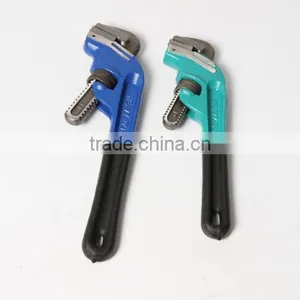 Heavy Duty Pipe Wrench Carbon Steel Angled Offset Pipe Wrench thumbnail-1