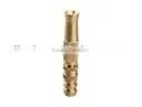 Brass Hose Barb Connect Garden Hose Nozzle 3",3.5",4" Adjustable Spray Straight Water Jet to Hollow Spray thumbnail-1