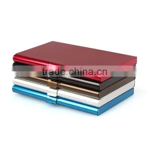 New Business Name Card Case Metal Box Keeper Holder thumbnail-6
