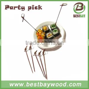 Bamboo Knot Skewer Green,black,red Color thumbnail-6