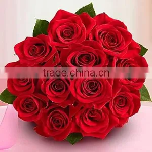 10 Head Decor Rose Artificial Flowers Silk Flowers Floral Latex Real Touch Rose Wedding Bouquet Home Party Design Flowers thumbnail-1