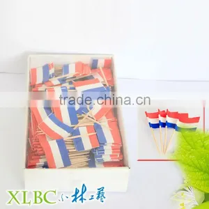 Wooden Decorative Flag Picks thumbnail-1