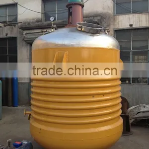 External Half-Pipe Coil Heating Reactor Resin Equipment Alkyd Resin Mixing Reactor thumbnail-1