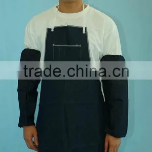 BLUE DENIM APRON thumbnail-1