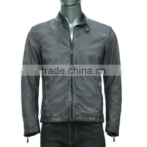2014 Leather Jacket the Latest Men's Clothing thumbnail-1