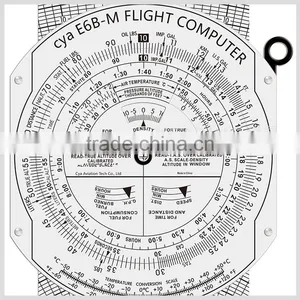 CYA Brand Metal Flight Computer Aviation Plotter E6B for Pilot Training #E6B-M thumbnail-1