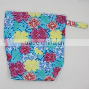 100% Polyester Waterproof High Quality Wet Bag /diaper Bag thumbnail-3