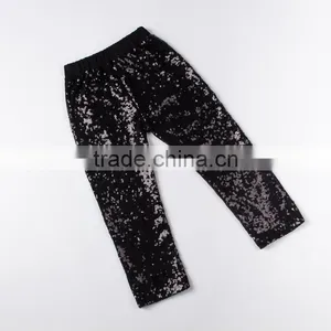 Popular Kids Silver Trousers Children Tight Sequins Pants thumbnail-1