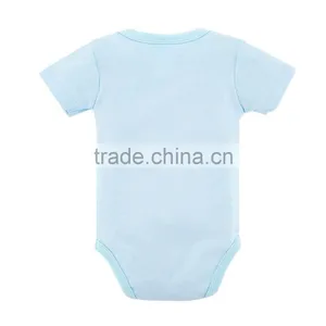 Top Sale Infant Clothes Short Sleeve Cute Animal Baby Rompers For Boy thumbnail-2