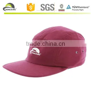 5-panel Cap With Leather Label, 5 Panel Hat Wholesale Hats Cap thumbnail-4