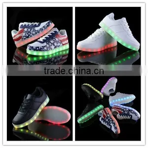 2015 New Colorful Mens Flashing Led Light Shoes thumbnail-3