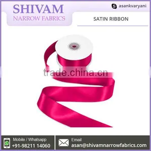 Quality Tested Polyester Made Custome Size Satin Ribbon Roll thumbnail-1
