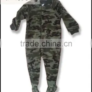 TinaLuLing Brand Baby Leopard Polar Fleece Pajamas Children Footless Pajama thumbnail-6