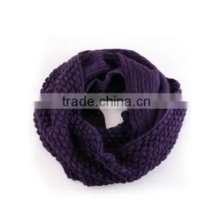 Women's Knit Neck Cowl Wrap Warmers Scarf Flexible Scarf 3455 thumbnail-5