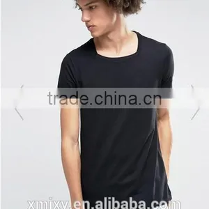Wholesale Fashion Casual t Shirt High Quality Square Neck t Shirt for Men thumbnail-4