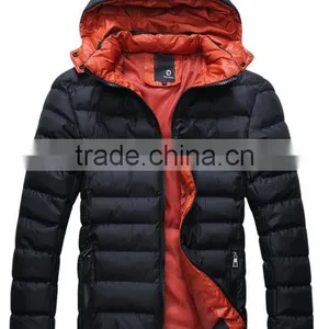 Wholesale Customize Designer Mens Winter Warm Cotton Padded Coat thumbnail-4