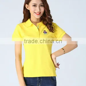 210 Grams Fabric Weight and Short Sleeve Sleeve Style Ladies Pique Polo Shirts thumbnail-2