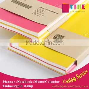 Soft PU Leather Custom Personal Organizer Agenda Daily/weekly/ Yearly Planner thumbnail-1