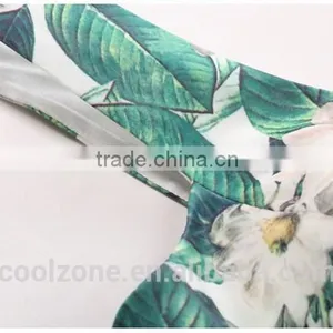 Sleeveless Summer Sexy Print Slim Women's Business Suit thumbnail-4
