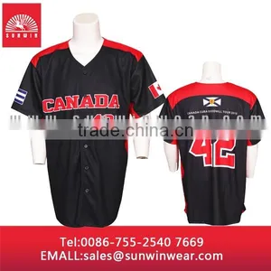 Baseball Uniforms, Polyester Sublimated Baseball Uniform, Sublimation Baseball Jersey/custom Baseball/softball Uniforms thumbnail-4