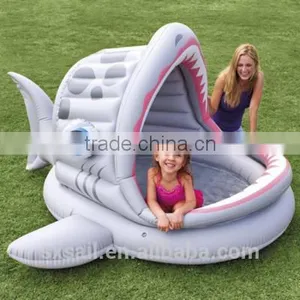 INTEX Baby Big Sharks Swimming Pool thumbnail-2