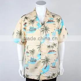 New Design Custom Hawaiian Print Shirts for Men thumbnail-1