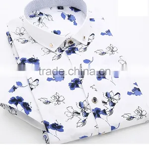 Half Sleeve Floral Shirt Fashion thumbnail-3