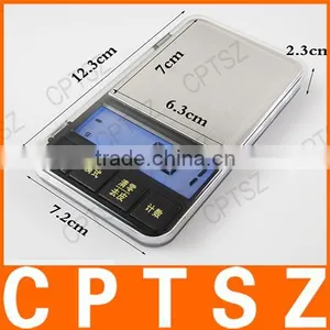 Precision Scales Stainless Steel Digital Pocket Scale Balance Jewelry Weighing Scale thumbnail-2