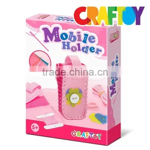 China Supplier Sewing Felt Mini Bag Mobile Holder Benefit Price thumbnail-2