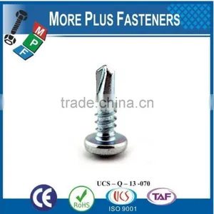 Made in Taiwan Stainless Steel Cross Recessed Pan Head Self Drilling Screw thumbnail-5