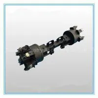 12Ton Semi Trailer German Type Six Spoke Axles/Axle for Sale thumbnail-1
