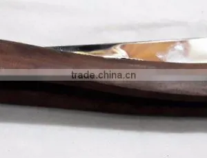 CUT THROAT SHAVETTE STRAIGHT SHAVING RAZOR WOODEN HANDLE thumbnail-6