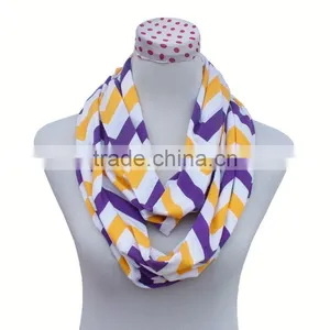Chic New Orleans Party Mardi Gras Infinity (Forever Circle) Scarf thumbnail-2