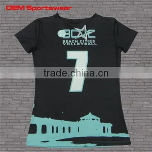 Short Sleeve New Design V-neck T-shirt thumbnail-4