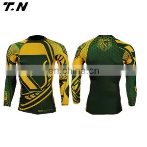 Extra Large Mens Rash Guard Rashguard Custom With Logo Printed thumbnail-2