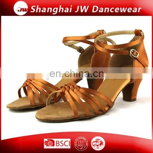 Black Ballroom Shoes Fashion Stylish Lady Latin Dance Shoe thumbnail-2