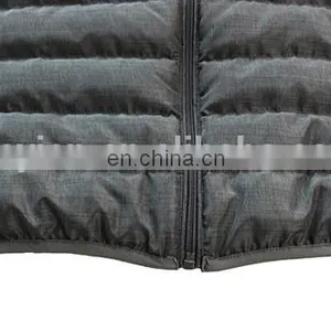 Men's OEM High Quality Soft Shell Padded Jacket , Grey Color Winter Jacket With Padding . thumbnail-6