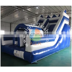 Blue & White Inflatable Slide/cheap Dry Slide thumbnail-1