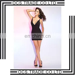2014 Evening Dress Retail Back v Neck Sexy Design thumbnail-1