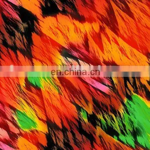 Custom Design Digital Printing Viscose Fabric thumbnail-1