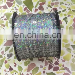 Factory Wholesale Silver and Golden Decorated Belly Dance Sequin String Roll P-9063 thumbnail-1
