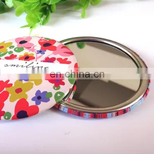 OEM Factory -Promotional Tinplate Pocket Mirror thumbnail-4